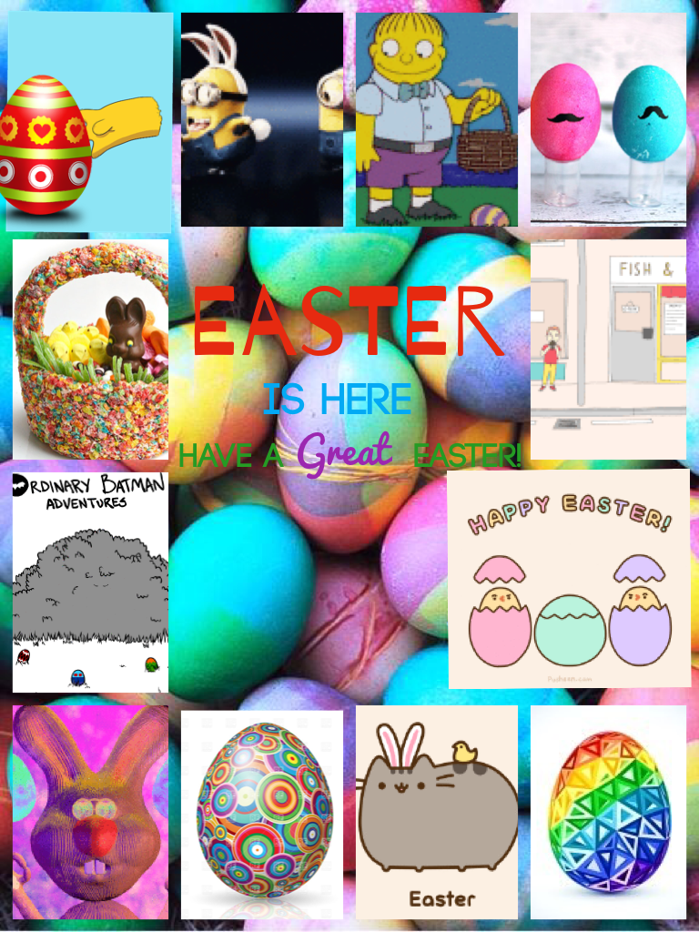 Enjoy your Easter eggs!