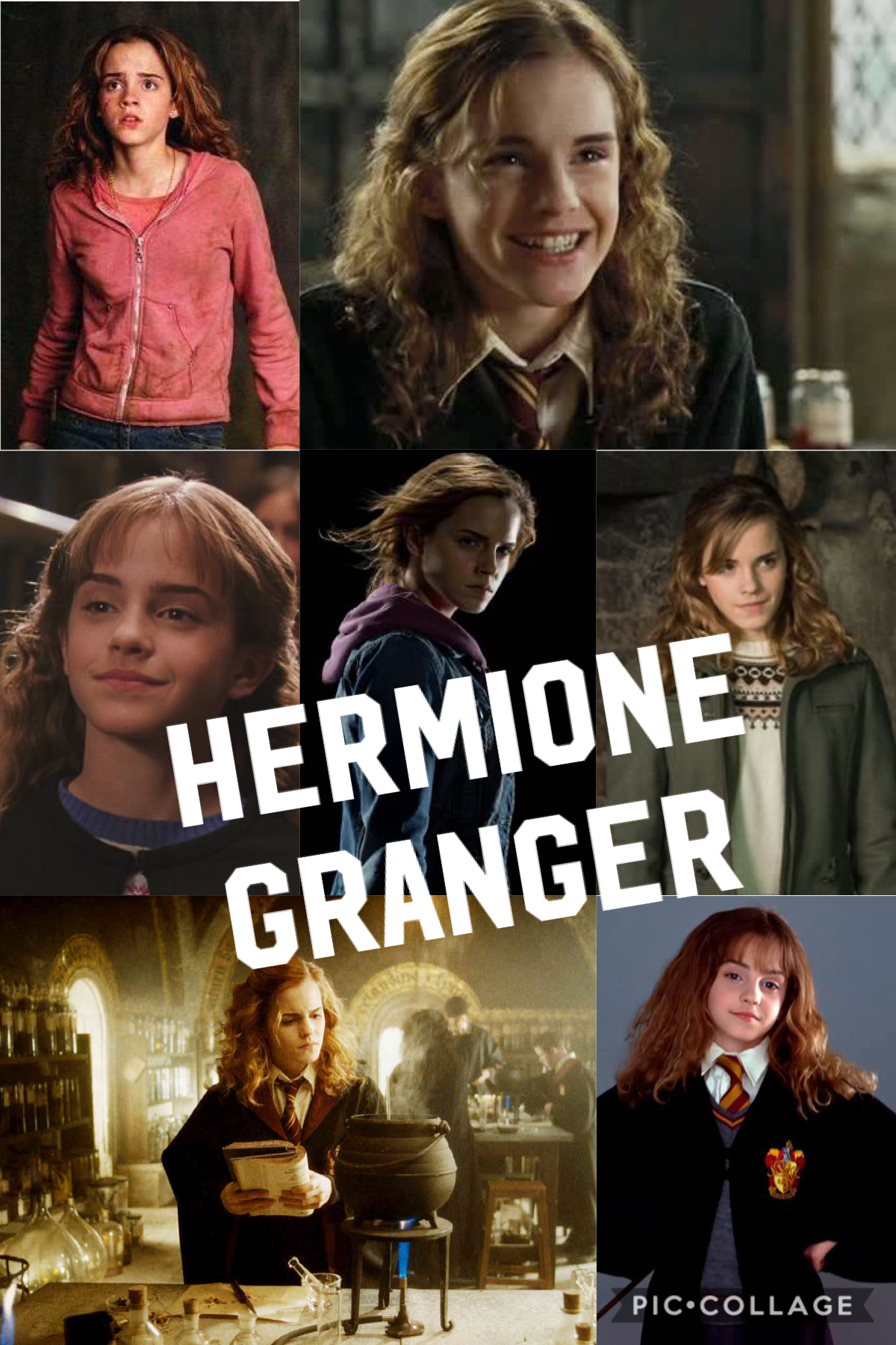 Hermione through the years 