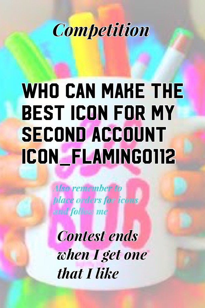 Who can make the best icon for my second account icon_flamingo112