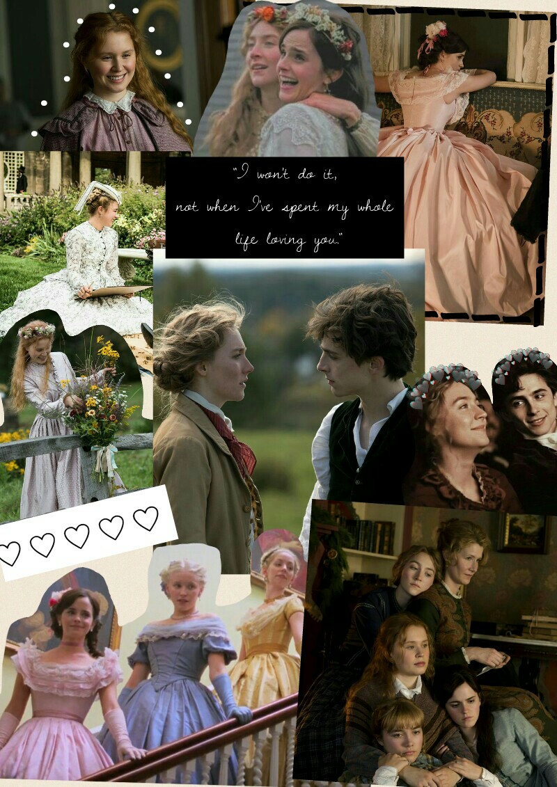 --tap--
Little women is honestly one of the best movies ever