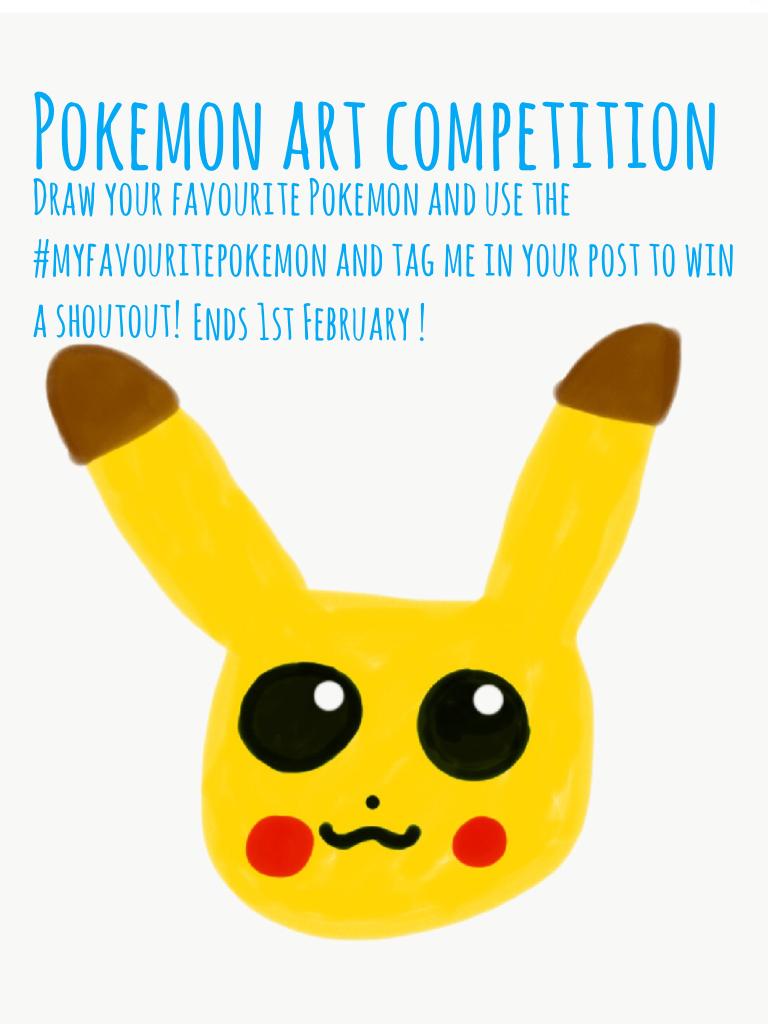 Pokemon art competition 
