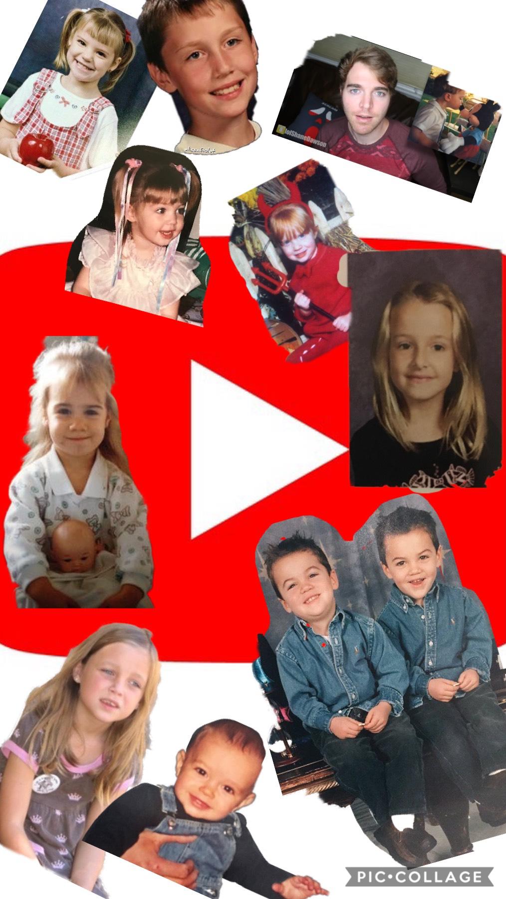 look at these baby YouTube stars