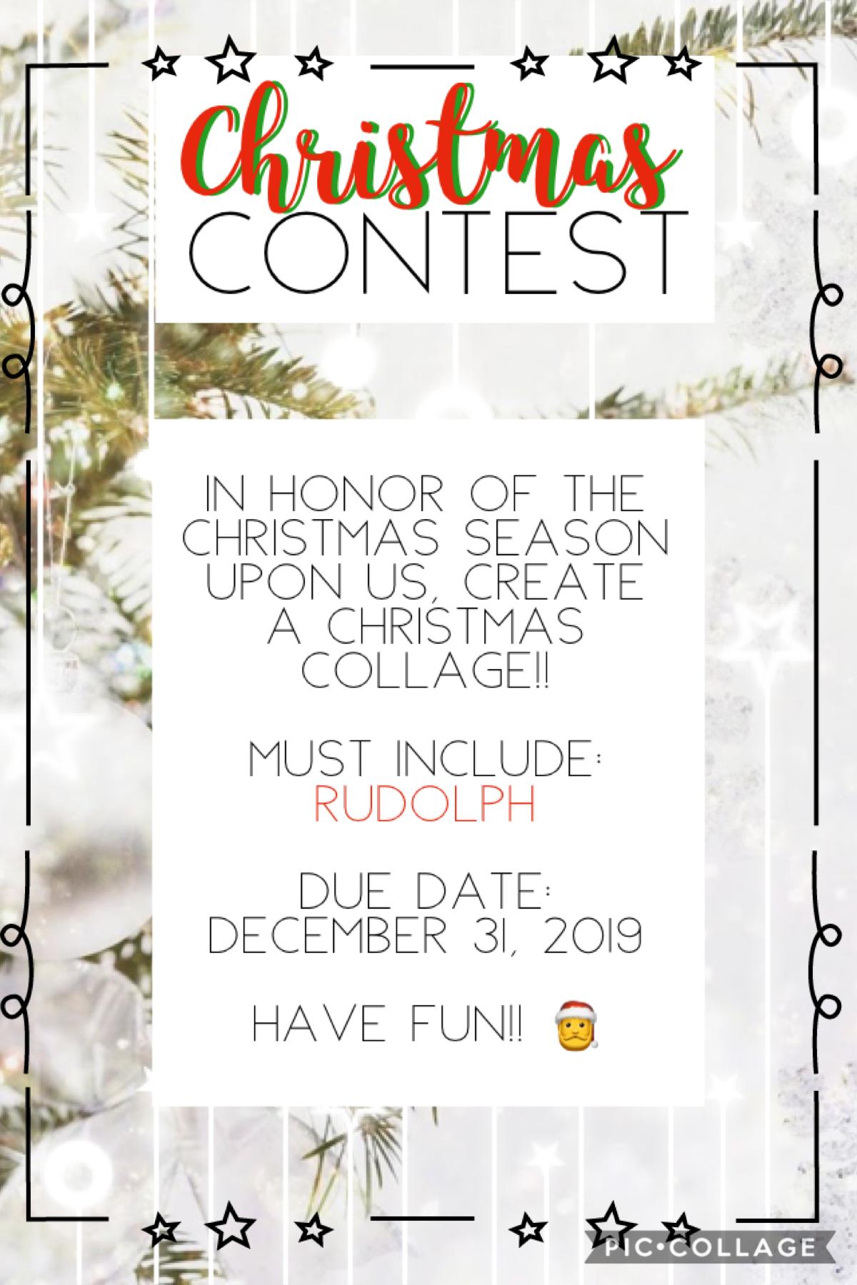 Christmas Contest!! 🎄🦌❤️ 