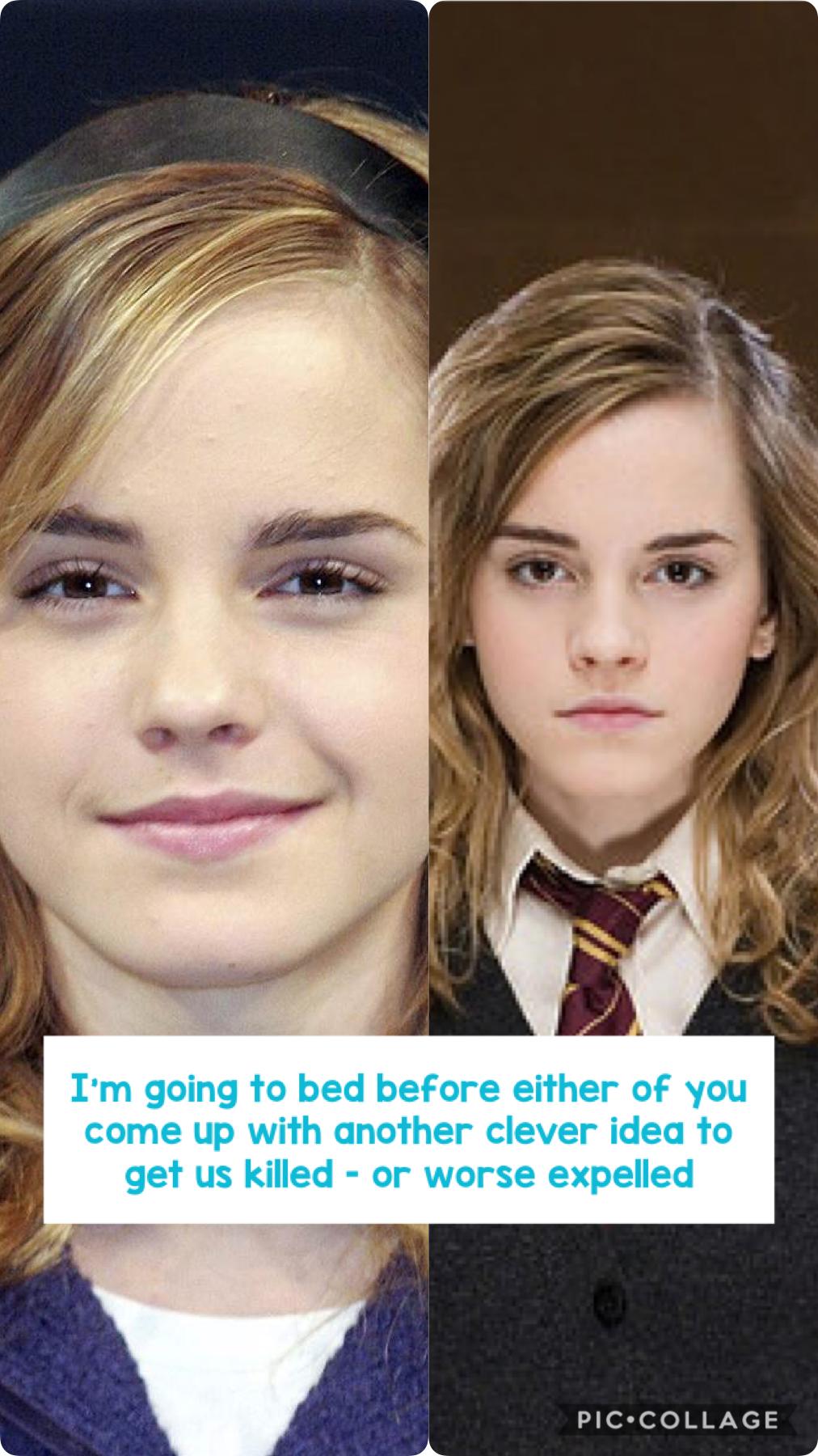 I love Hermione and Emma 