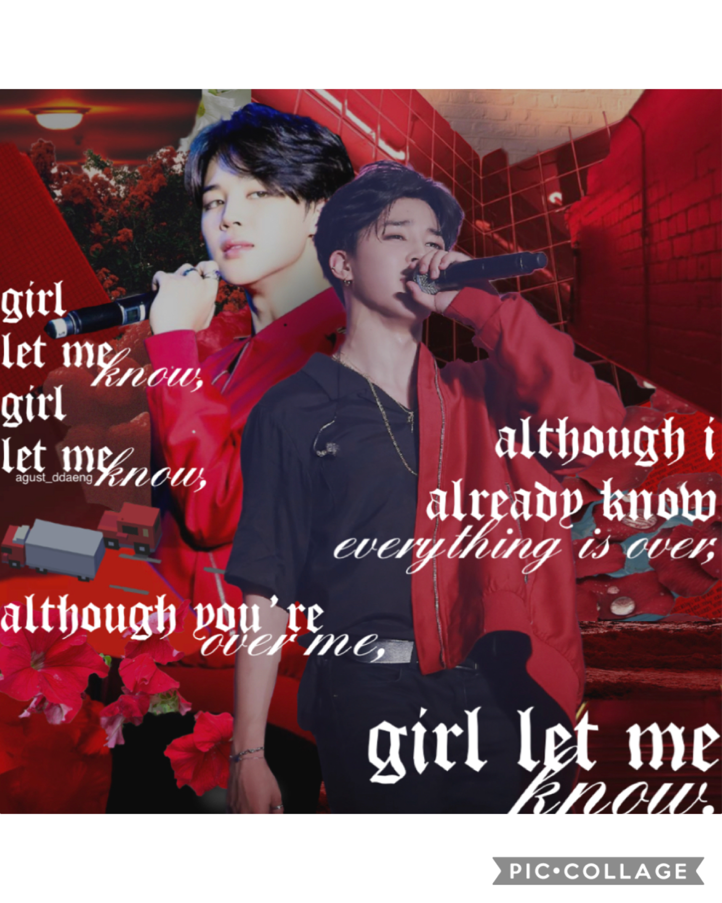 ||🍷|| LET ME KNOW - BTS ||🍷||
[ 5 - 19 - 20 ] 

another caption change🤠 ; this is for seesee (@Starrysky-) bc i post too much of yoongi :’) ; im not rlly okay atm ahaha ; ive kinda given up on life yk? ; I love you so much, please remember that🥺 — august