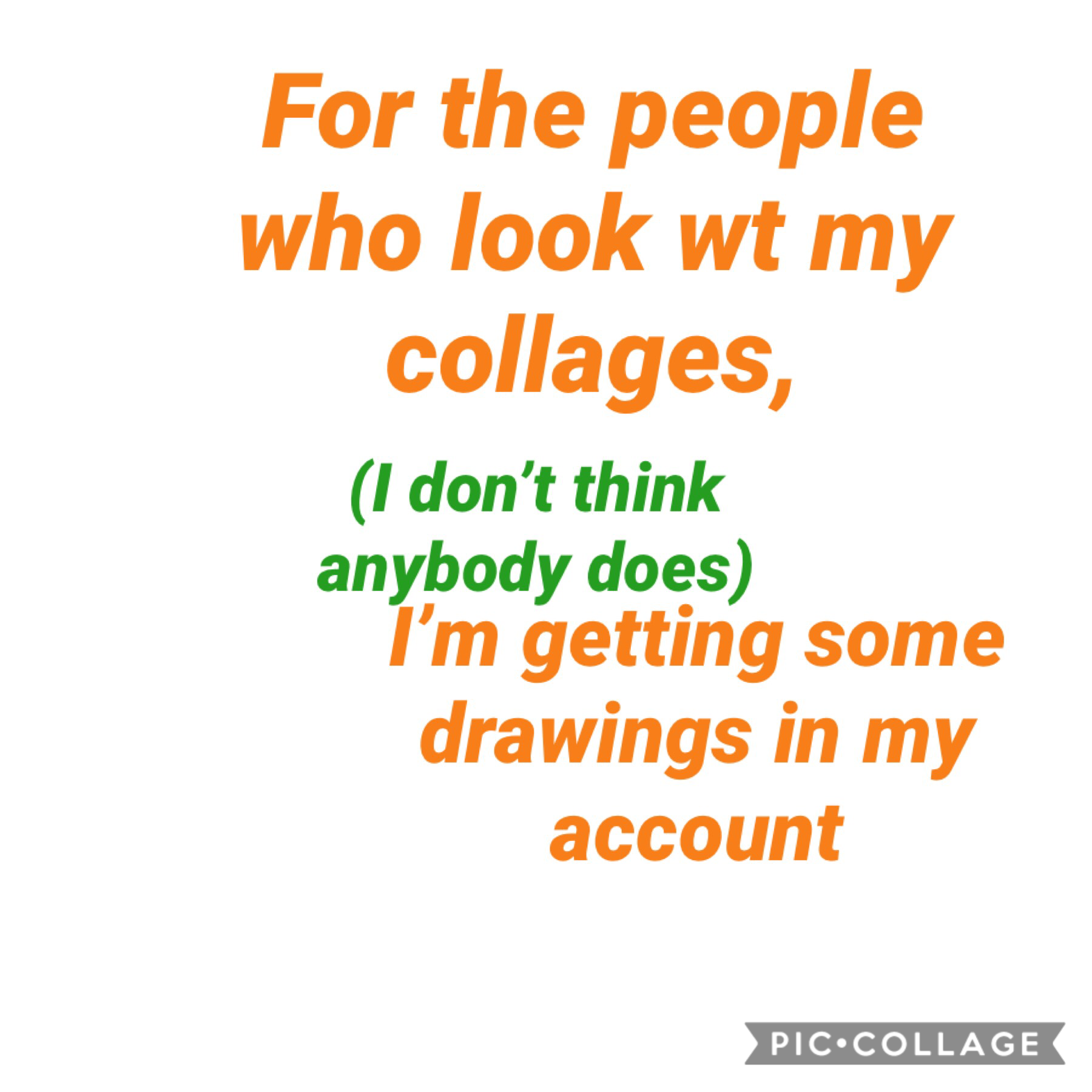 I’m doing some things in my account