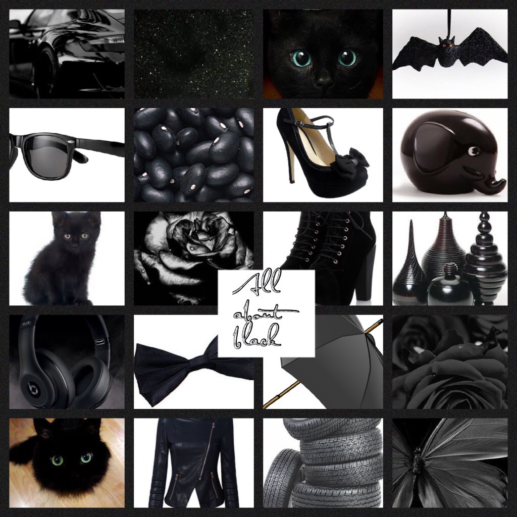 All about black