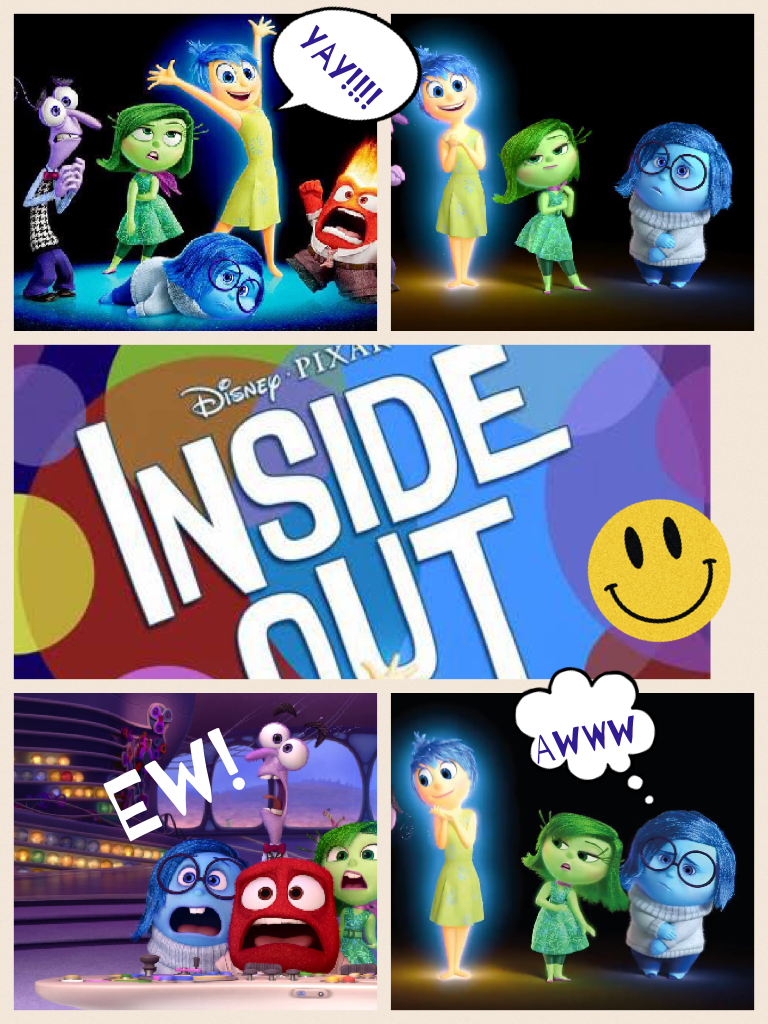 Hooray for inside out!
