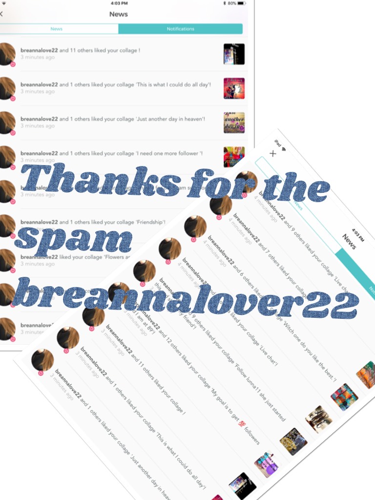 Thanks for the spam breannalover22