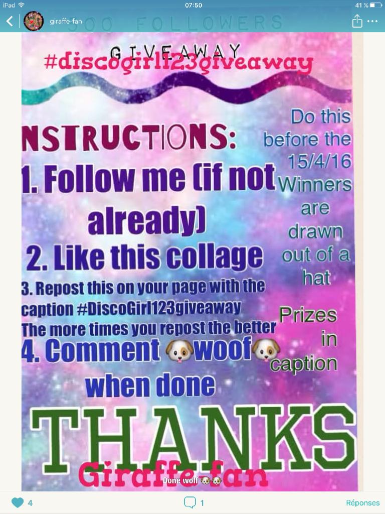 #discogirl23giveaway