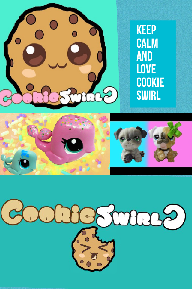 Keep calm and love cookie swirl