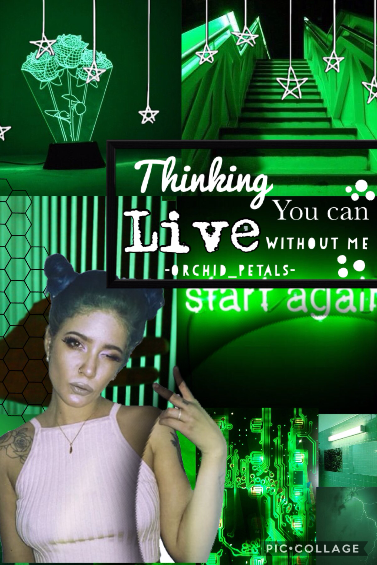 Tap!
Green theme!
I decided to do some song lyrics for my rainbow collages so expect to see some famous faces 🍀 I know I've said this but please may get a few more likes I've got 29 likes on my first collage and they've dropped to 3 😭 xx