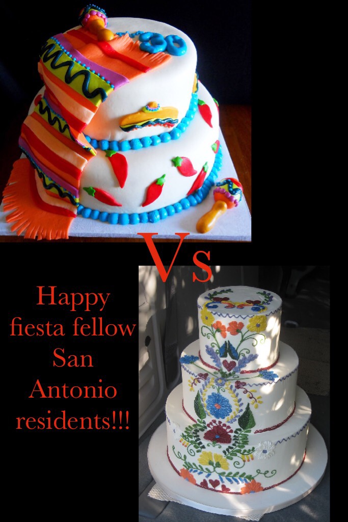 Happy fiesta fellow San Antonio residents!!!!!
