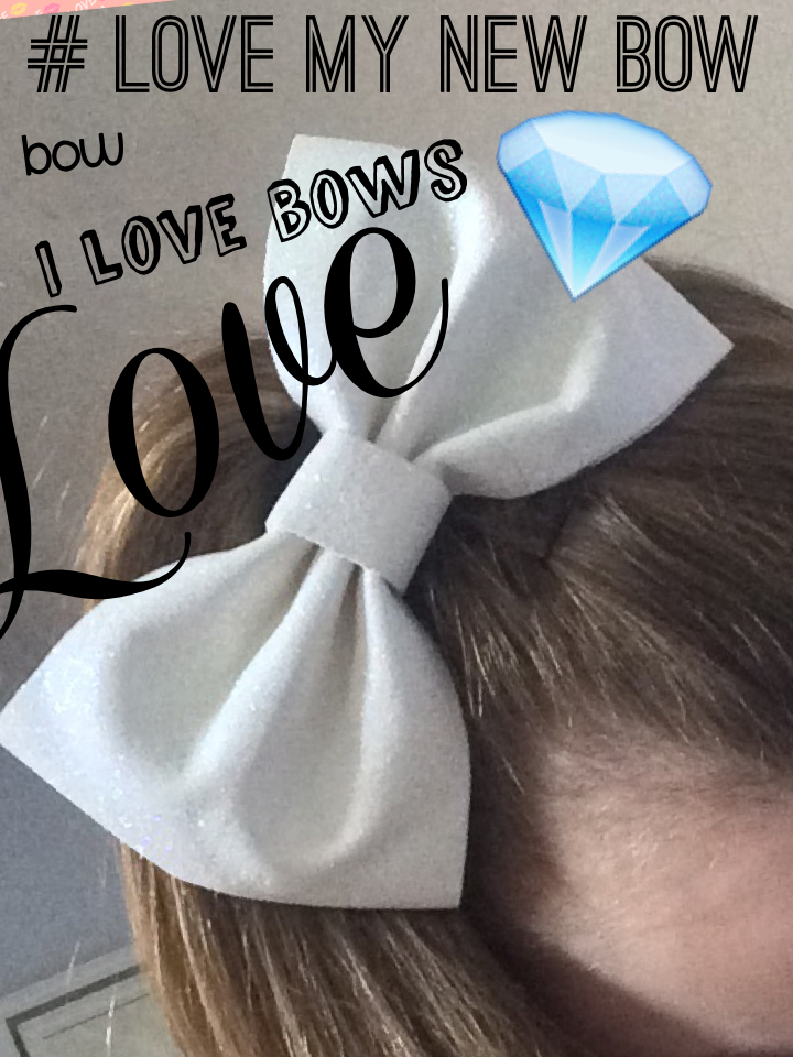 💎this is my 1st and it's my fave bow 🎀