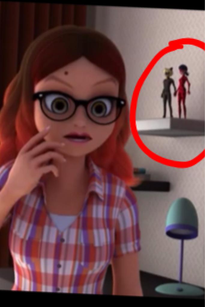 Ladynoir doll in the background lol