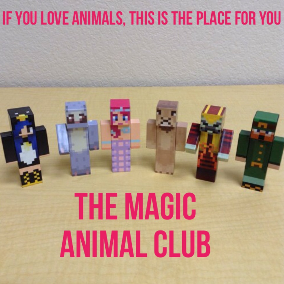 The Magic Animal club- requested by @chickashy