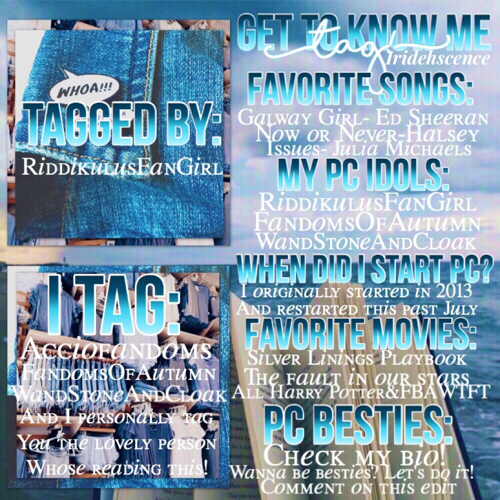 💙Get to Know Me Tag!💙 