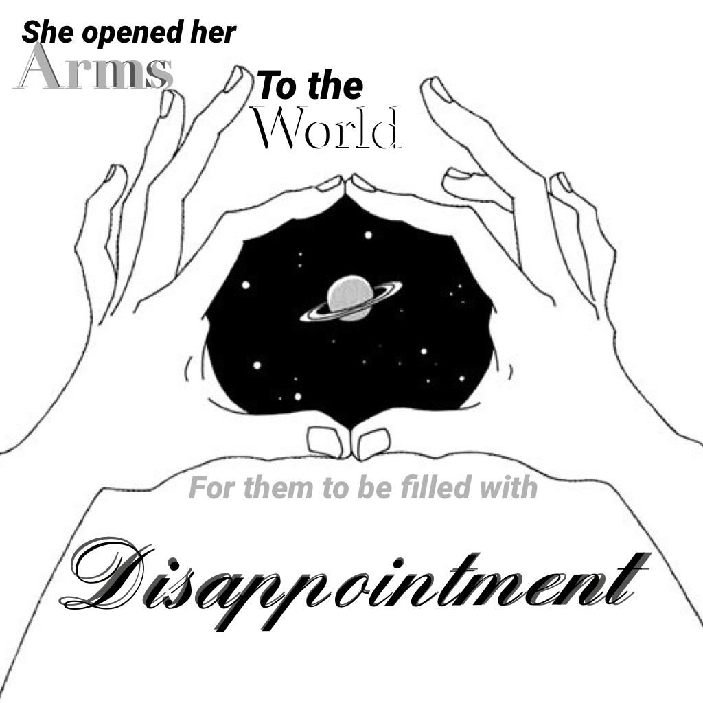 Disappointment 