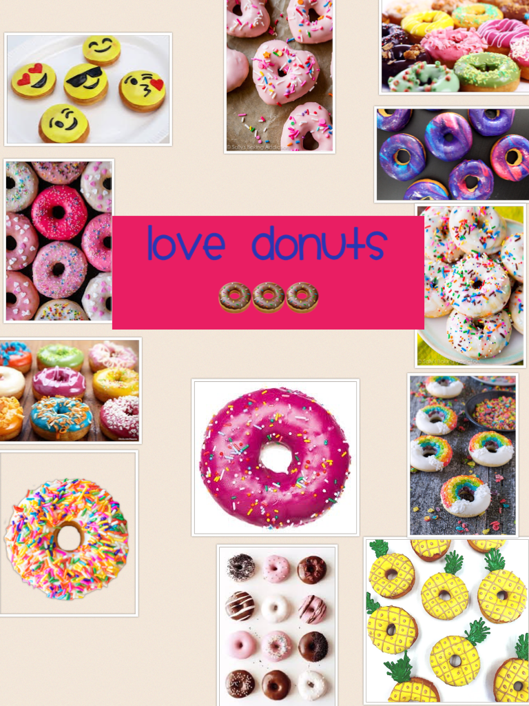 Love donuts 🍩🍩🍩