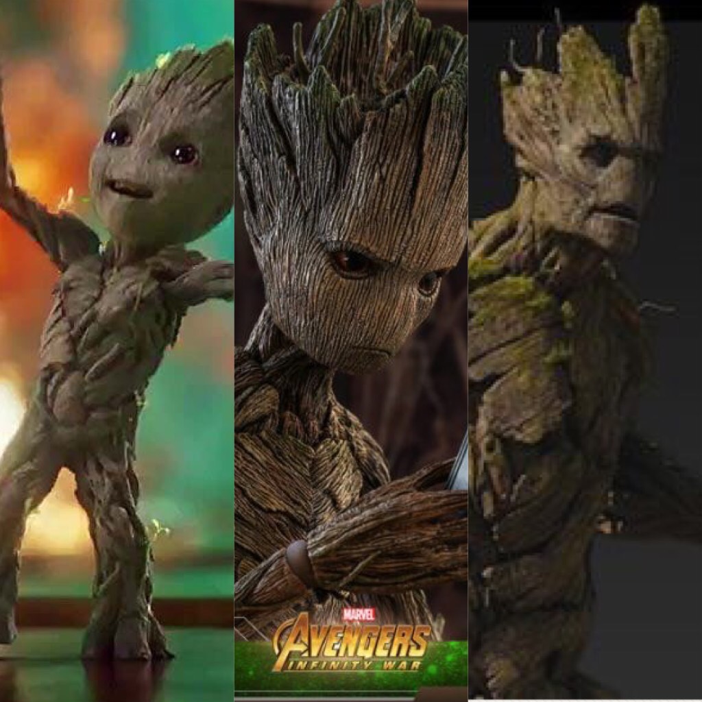 All the stages of groot 😍❤️
I love groot
