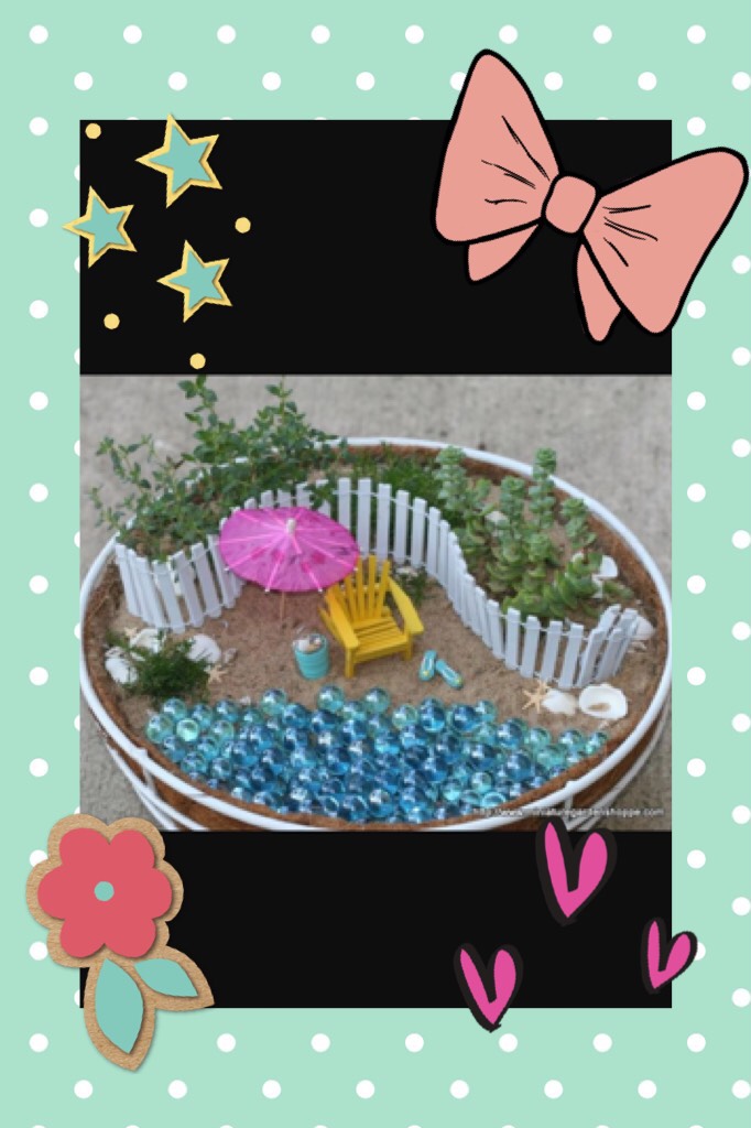 Mini beach garden 2🦋