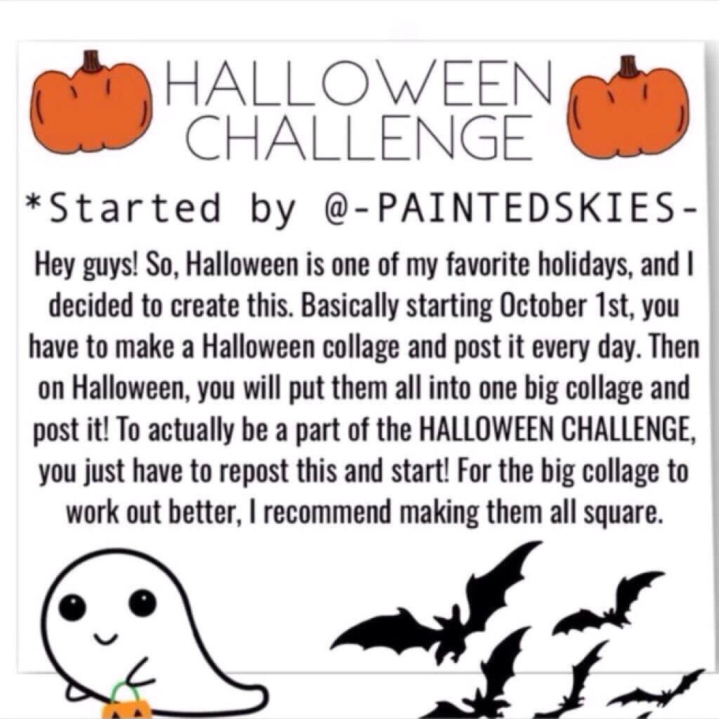 And I already made one so that works!! Repost started by -PaintedSkies-!!!
