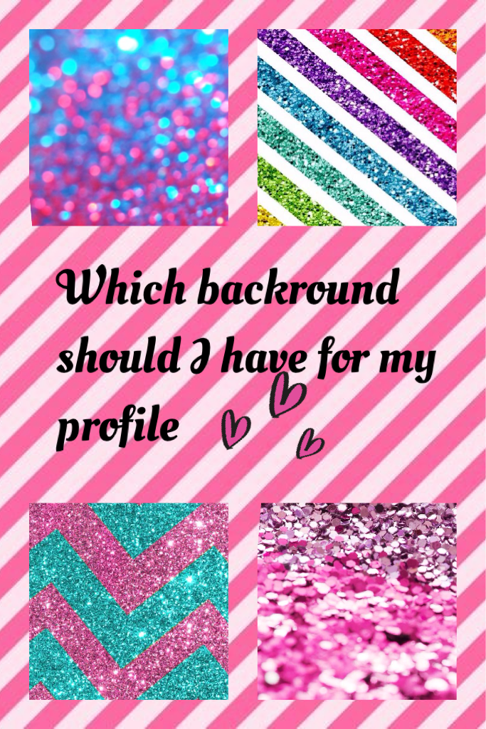 Which backround should I have for my profile