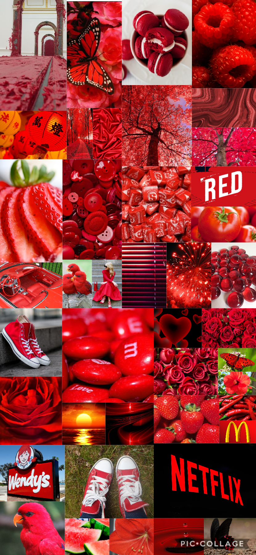 Red Wallpaper (6/28/20) I have one for each color of the rainbow 😊
