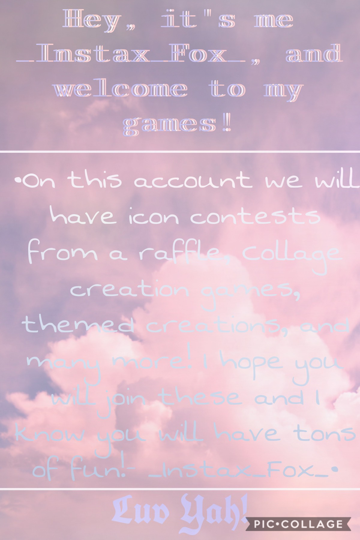 ☁️🌸Hope you can join!🐚✨