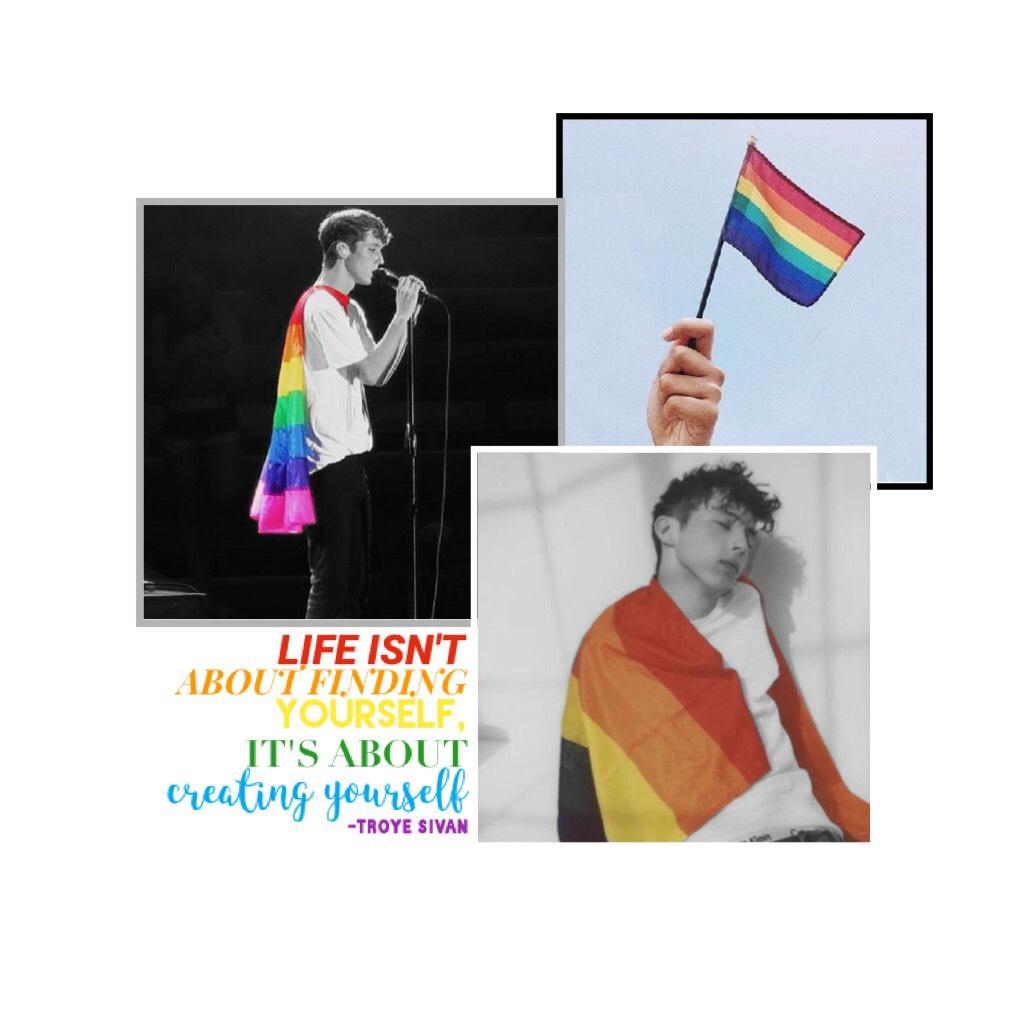 happy pride month babes 🌈🏳 here's a lil edit of one of my favourite gay beans, troye sivan 💛 expect a lot more lgbt+ edits this month 💕 q// what's your sexuality? (if you feel comfortable sharing) a// straight/still figuring it out 