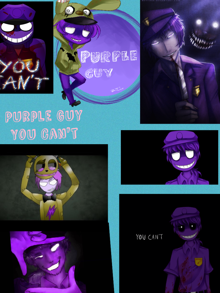 Purple guy is beast