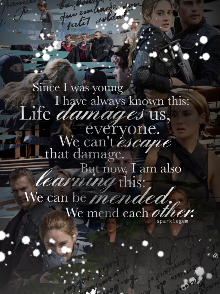 Annnnddd another divergent collage once again 





#FourAndSixAreNotJustNumbers