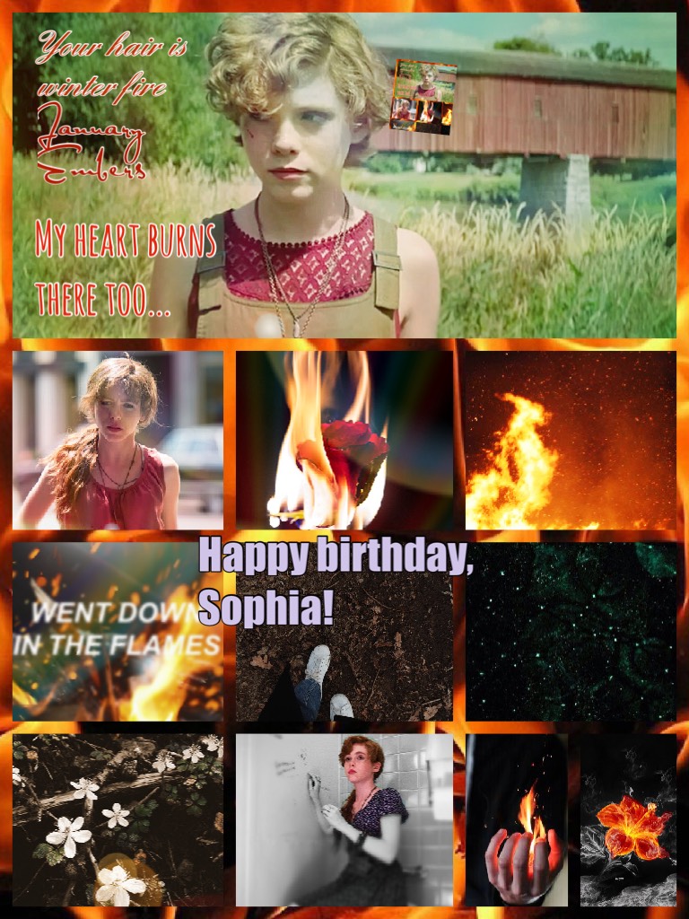 🎈 Tap! 🎈 

Happy birthday to Sophia Lillis tomorrow! 14 years is a long way! Follow me on Instagram @chirisonterbay if you wanna see some stuff. Love y’all! 
