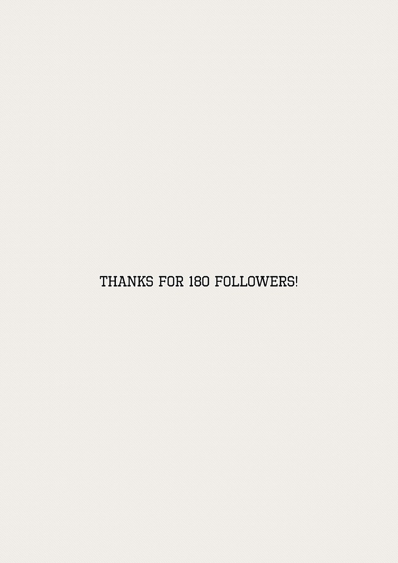 Thanks for 180 followers!