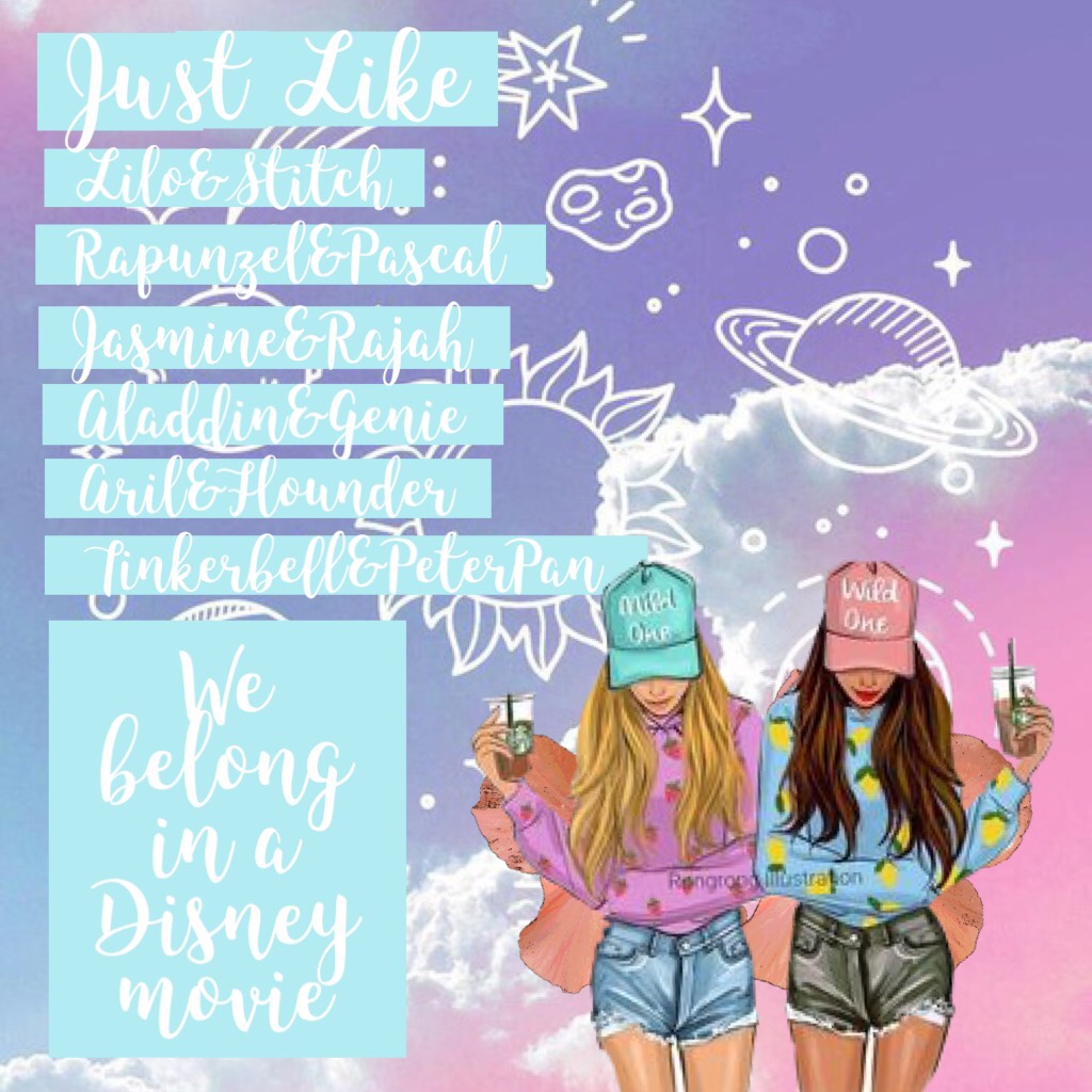Tap!
BFFs are hard to find so don't lose them 🌸💜🌻🌞