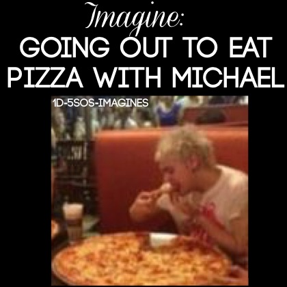 Pizza+Michael=😍😂😂