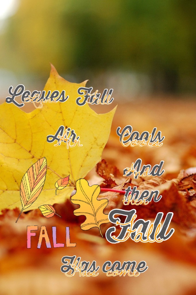 Happy fall!