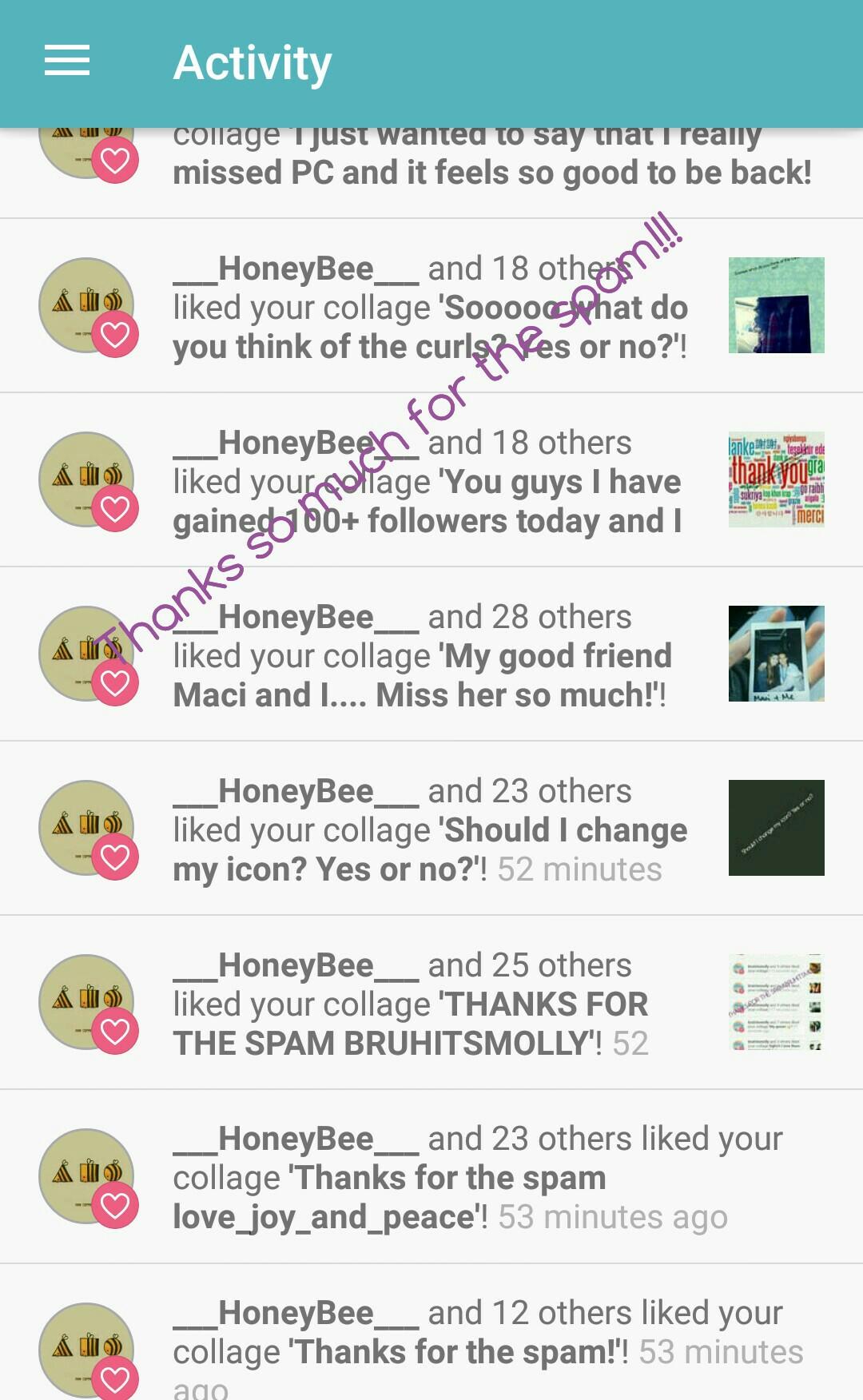 Thanks so much for the spam!!!