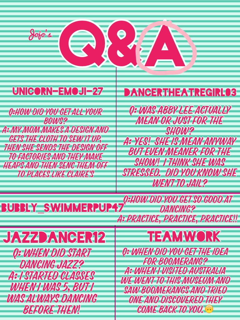 ❓TAP❓
Q&A answers, remember u can still ask.  I'll be doing more 
answers soon!