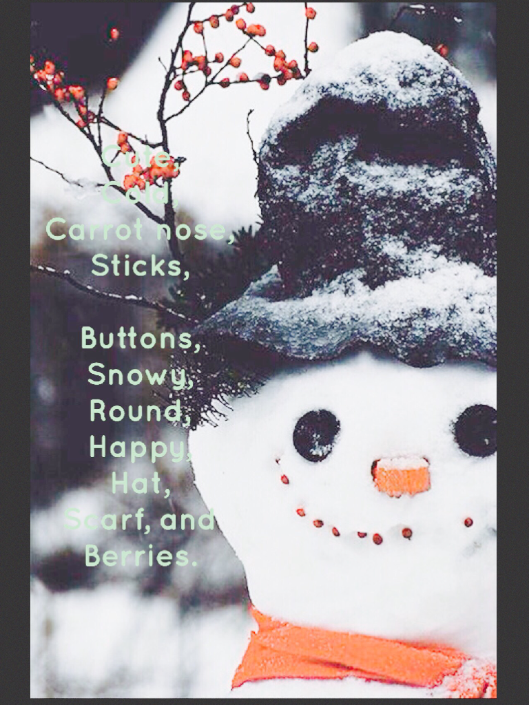 Double tap if you like / or built a snowman this year!