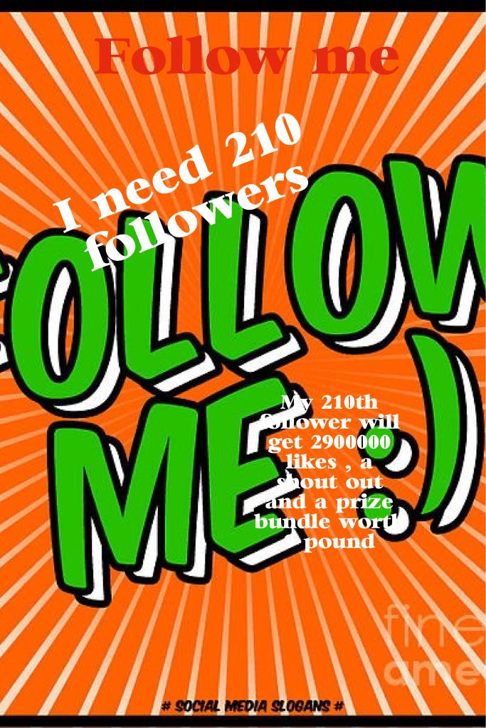 Follow me ! And you may get a bundle 