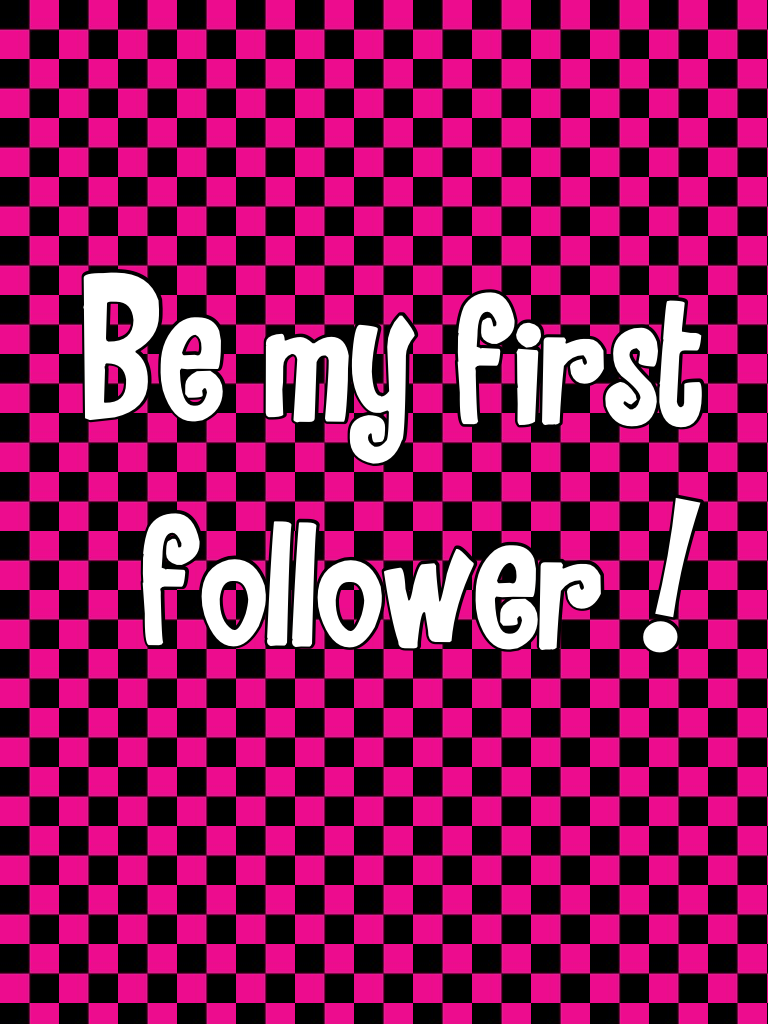 Be my first follower ! 