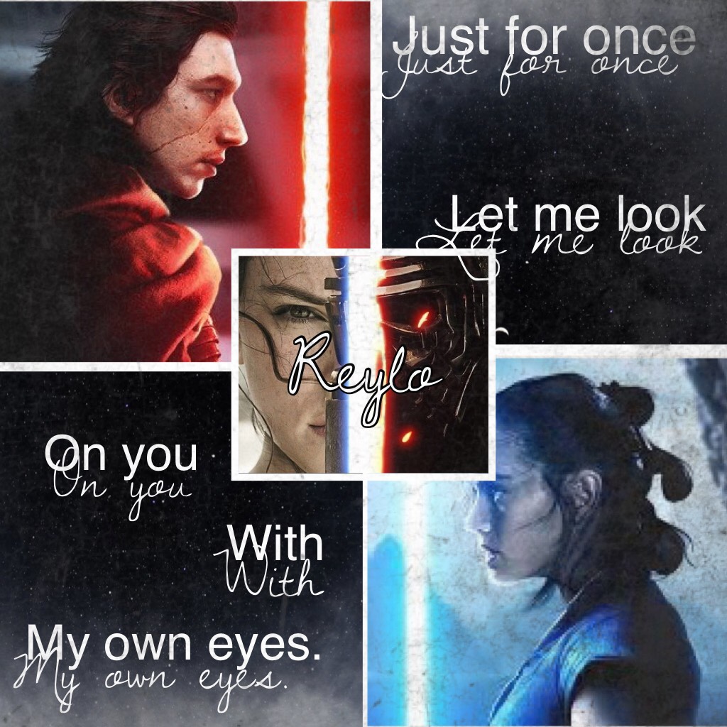 Guys, I'm in love with the new Star Wars movie! Go see if you can and if you have, do you ship Reylo? I do but I doubt it will happen. 