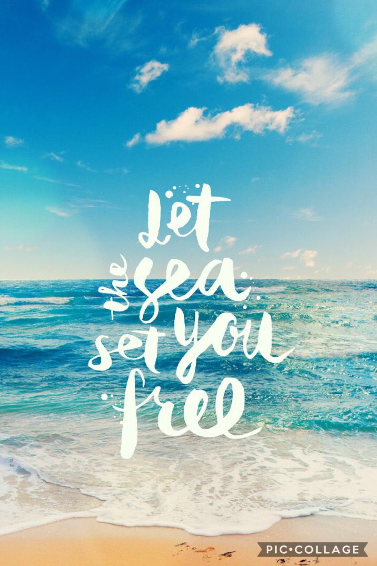 Let the sea set you free and tap the heart button