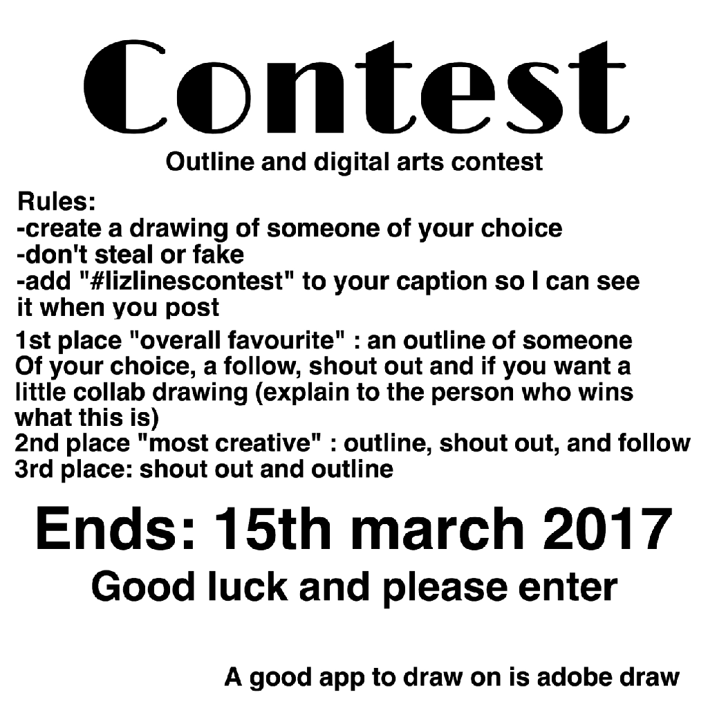 - Can't wait to see some of your amazing entries for this contest -
