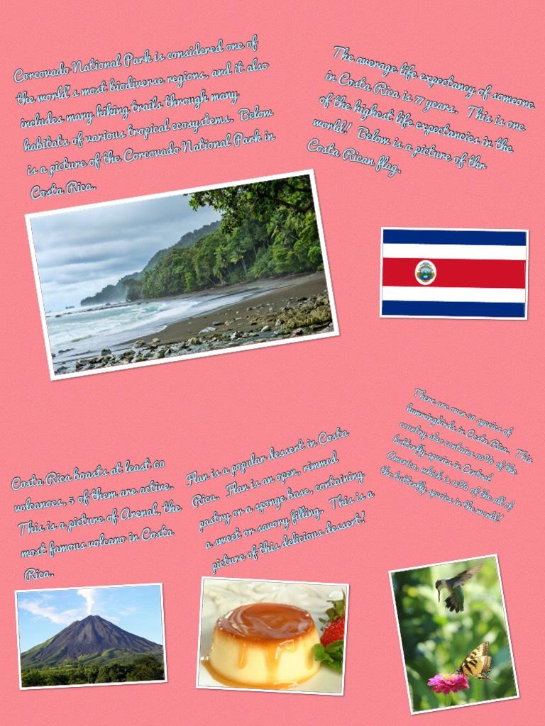 Interesting Facts about Costa Rica!