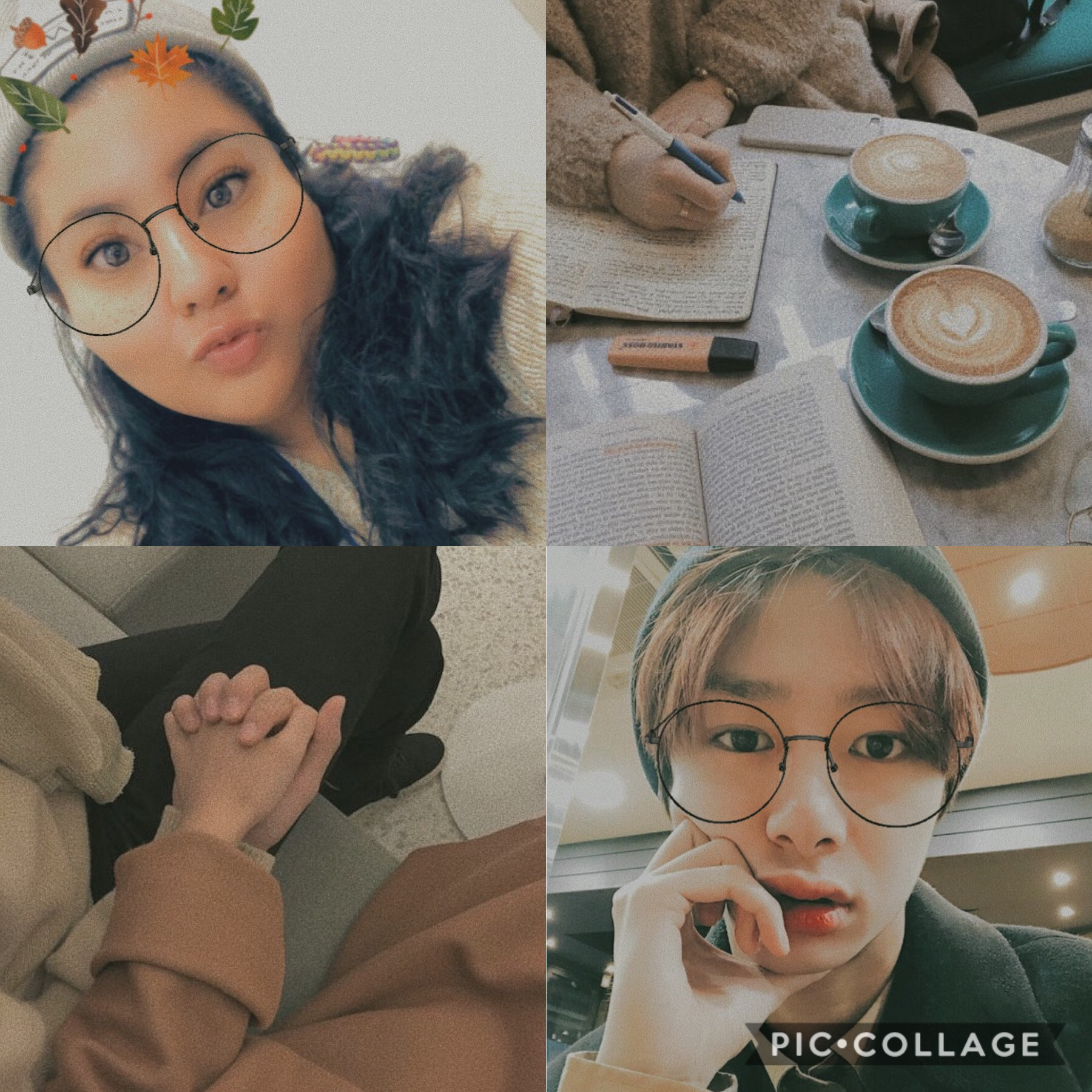 :¨·.·¨:  
 `·.. ➳𝙼𝚎 𝚊𝚗𝚍 𝚢𝚘𝚞 𝚒𝚗 𝚝𝚑𝚎 𝚊𝚞𝚝𝚞𝚖𝚗 𝚕𝚎𝚊𝚟𝚎𝚜
#monbebeselcaday
I forgot to post this earlier in the day but what do you guys think?