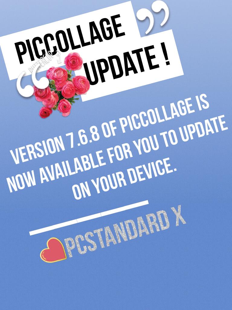 Update your device now (there are new fonts) ! 💜😜 (CLICK HERE)
Hello everyone ! The next issue of the PCstandard magazine will be out shortly 🌺😄💓 Please stay tuned ! X