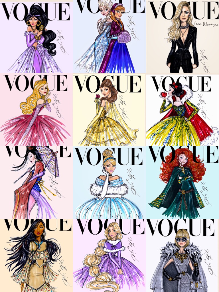 #27 DISNEY VOGUE looks better like this ^_^ ♥️