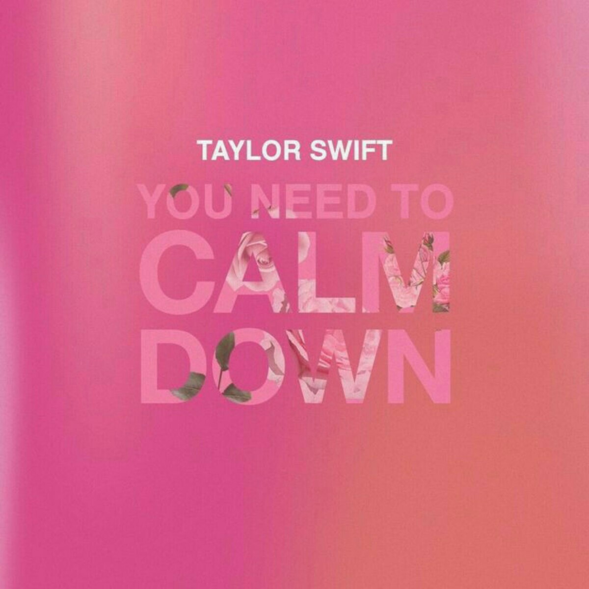 Taylor Swift's new single, YOU NEED TO CALM DOWN, from her next studio album, LOVER, is coming out at midnight eastern tonight! I'm so excited! 💖